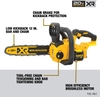 12” (300mm) Máy cưa xích pin 20V Max Dewalt DCCS620B