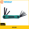 Bộ lục giác sao gập 8 chi tiết Stanley 69263