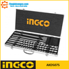 Bộ mũi khoan bê tông gài SDS Max và mũi đục Ingco AKD5075