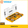 Bộ mũi khoan và mũi vít 115 chi tiết DeWalt DWACS115