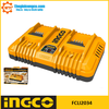 Bộ sạc đôi 20V/4.0Ah Ingco FCLI2034