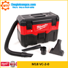 Máy hút bụi ướt và khô Milwaukee M18 VC-2-0