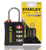 S742-054 Ổ Khóa 3 mã số Hiệu Stanley USA, màu đen, rộng 30mm
