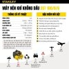 Máy nén khí không dầu 6L Stanley DST100/8/6
