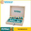 Bộ mũi phay gỗ 12 chi tiết 1/2