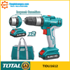 Máy khoan búa dùng pin Lithium 16.8V Total TIDLI1612