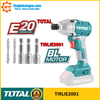 Máy siết vít dùng pin E20 Total TIRLIE2001