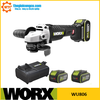Máy mài góc 100mm dùng pin 20V Worx WU806