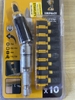 Bộ tua vít 10 món với đầu bít xoay Dewalt DT70518T-QZ 