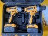 Bộ máy khoan và máy siết vít dùng pin Ingco CKLI18021
