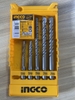 Bộ mũi khoan bê tông đuôi gài 5 chi tiết Ingco AKD2052