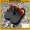 Dòng Dép 3quai màu cờ sắc áo đế chống trơn, cao 3cm, êm, nhẹ và thoải mái