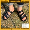 Dép đế cao 2.5cm 3 quai chéo