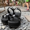 Dép thời trang đế cao 6-9cm chống trơn trượt và màu sắc thời trang, mix cùng váy maxi, áo dài