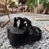 Dép thời trang đế cao 6-9cm chống trơn trượt và màu sắc thời trang, mix cùng váy maxi, áo dài