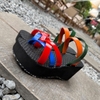 Dép thời trang đế cao 6-9cm chống trơn trượt và màu sắc thời trang, mix cùng váy maxi, áo dài