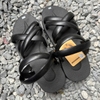 Dép cao su 5 quai đế công nghệ mới (êm, nhẹ, thoải mái 2.5cm), thủ công của Vua dép lốp Phạm Quang Xuân