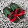 Dép Rọ màu sắc công nghệ mới, không đen chân mẫu Rọ sắc màu, đế cao 2.5cm