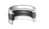 Piston seal K16