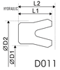 Piston and Rod seal D011