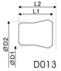 Piston and Rod seal D013