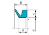 V-ring VA-14 – Phớt chắn bụi trục 13.5-15.5 mm
