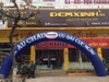 cong hoi mau xanh duong gia re