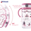 RICHELL bình tập uống AQ 320ml (hồng)