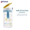 RICHELL bình ống hút AQ 320ml xanh