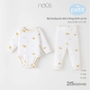 NOUS BỘ BODYSUIT DÀI TRẮNG SƯ TỬ 3M