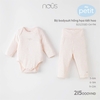 NOUS BODYSUIT HỒNG HỌA TIẾT HOA 3M