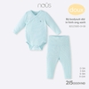 NOUS BỘ BODYSUIT DÀI ONG XANH 0-3M