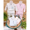 himom bộ quần áo sơ sinh cài chéo