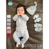 LIL BỘ CÀI THẲNG+mũ+bao tay chân 0-3m