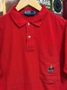 POLO RALPH LAUREN BEAR POLO SHIRT IN RED