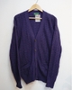 CLAUDE PURPLE WOOL CARDIGAN