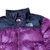VINTAGE THE NORTH FACE PUFFER MAROON COLOR