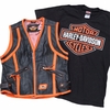 VINTAGE HARLEY DAVIDSON LEATHER VEST