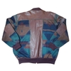 VINTAGE LEATHER BROCADE JACKET