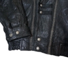 REDOX LEATHER BOMBER JACKET