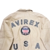 VINTAGE RARE AVIREX USA LEATHER BOMBER JACKET