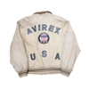 VINTAGE RARE AVIREX USA LEATHER BOMBER JACKET