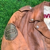 VINTAGE RARE AVIREX BIKER LEATHER JACKET