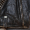 VINTGAE GET USED RIDER REAL LEATHER VEST