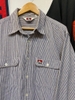 BEN DAVIS STRIPED DENIM SHIRT