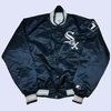 RARE VINTAGE 90s STARTER CHICAGO WHITE SOX BASEBALL SATIN BOMBER VARSITY JACKET