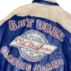 VINTAGE GET USED LEATHER BOMBER JACKET