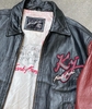 VINTAGE KARL KANI LEATHER BOMBER JACKET