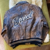 VINTAGE RARE DIESEL LEATHER BOMBER JACKET