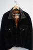 VINTAGE BOMBERS SUEDE BLACK JACKET